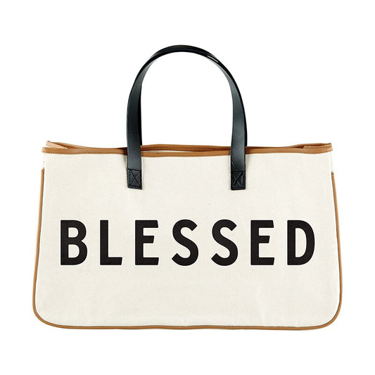 Blessed Canvas Tote