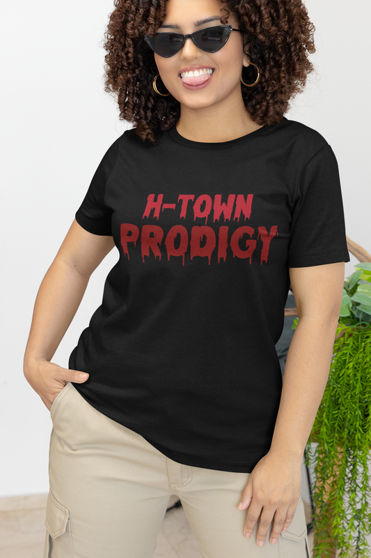 H-Town Prodigy T-Shirt - Soft 100% Airlume Combed Cotton, Light Fabric, Retail Fit, Tear-Away Label, True to Size - Shop Blue Orchid Boutique