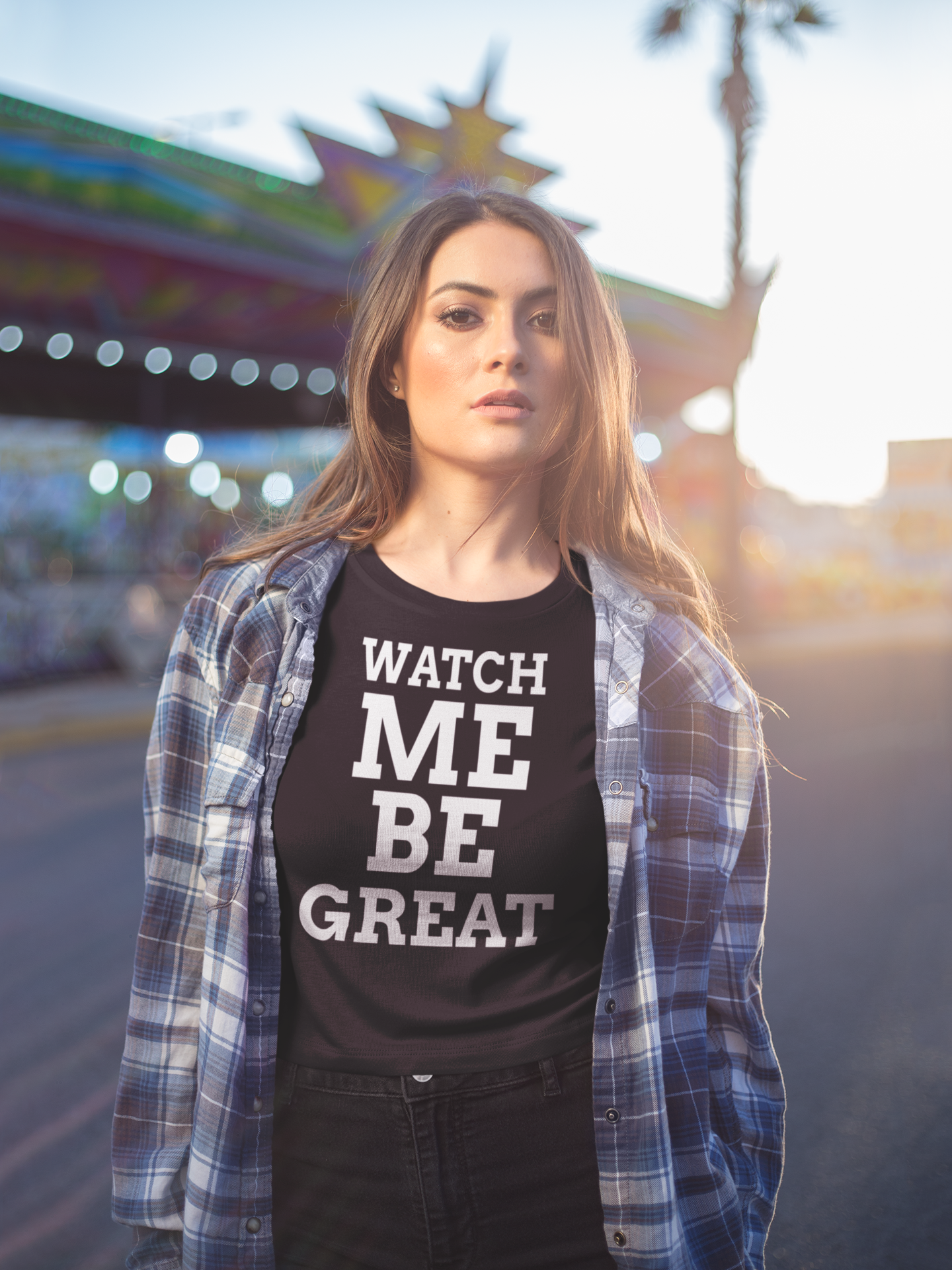 Watch Me T-shirt - 100% Airlume Cotton - Retail Fit - Shop Blue Orchid Boutique