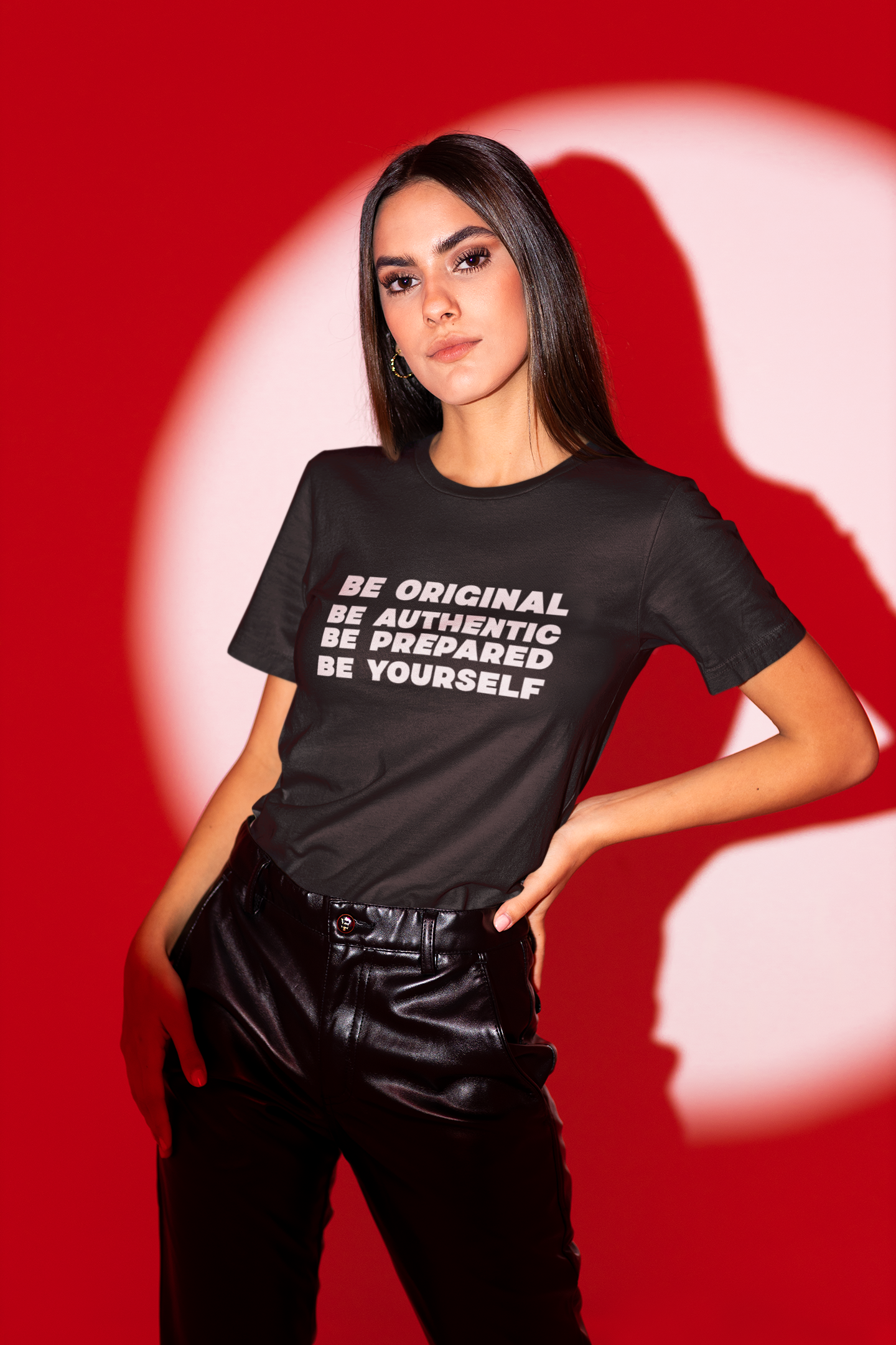 Girl Just 'Be' T-Shirt - Soft 100% Airlume Combed Cotton, Light Fabric, Retail Fit, Tear-Away Label, True to Size - Shop Blue Orchid Boutique